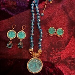 Kirk’s Folly Magnetic necklace and 2 pairs of earrings